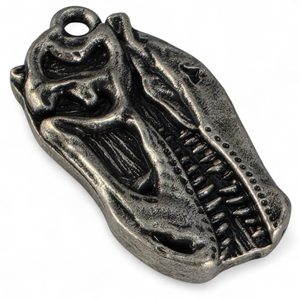PŘÍVĚŠEK TYRANNOSAURUS REX, ZINEK - ZVÍŘECÍ AMULETY - ŠPERKY