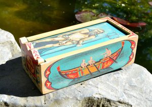 NEPTUNUS, ŘÍMSKÁ KRABIČKA PRO OSOBNÍ POTŘEBY, REPLIKA - SOŠKY, RELIÉFY, TRUHLY - HOME DECOR