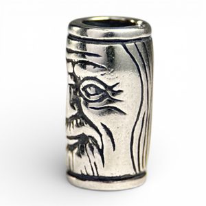 VIKING BEARD RING - STŘÍBRNÝ KORÁLEK DO VOUSŮ, GREYBEARD, AG 925 - DROBNÉ STŘÍBRNÉ ŠPERKY - STŘÍBRNÉ ŠPERKY