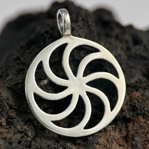 SYMBOL SLUNCE III, STŘÍBRNÝ PŘÍVĚSEK, AG 925 - PŘÍVĚSKY - STŘÍBRNÉ ŠPERKY