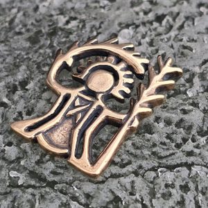 AKKA, SÁMSKÁ BOHYNĚ PLODNOSTI, PŘÍVĚŠEK BRONZ - PŘÍVĚSKY - ŠPERKY