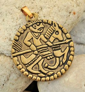 JEZDECKÝ VIKINGSKÝ AMULET - VIKINGSKÉ AMULETY - ŠPERKY