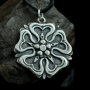 RŮŽE, ROŽMBERKOVÉ, STŘÍBRNÝ PŘÍVĚSEK, AG 925,12G - PŘÍVĚSKY - STŘÍBRNÉ ŠPERKY