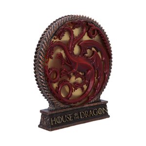 HOUSE OF THE DRAGON, LAMPA 20.5CM - STOLNÍ LAMPY - HOME DECOR