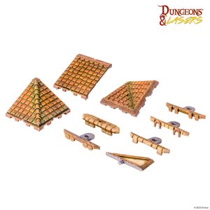 DUNGEONS & LASERS: ROOF SET - ARCHON STUDIO - HRY A KNIHY