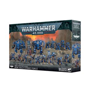 WARHAMMER 40K: SPACE MARINES BATTLEFORCE: IRON HALO - WARHAMMER 40K - HRY A KNIHY
