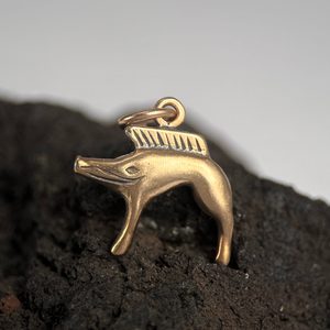 KELTSKÝ KANEC, NEUVY-EN-SULLIAS, PŘÍVĚŠEK BRONZ - PŘÍVĚSKY - ŠPERKY