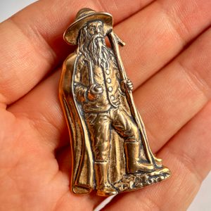 KRAKONOŠ, AMULET, BRONZ - PŘÍVĚSKY - ŠPERKY