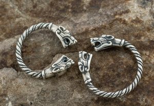 DVA VLCI - FENRIR, STŘÍBRNÝ PRSTEN VLK, AG 925 - PRSTENY - STŘÍBRNÉ ŠPERKY