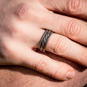 ROHAN, BRONZOVÝ PRSTEN - PRSTENY - ŠPERKY