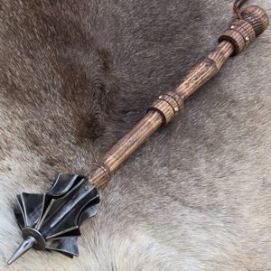 STŘEDOVĚKÝ PALCÁT SE DŘEVĚNOU NÁSADOU, DEKORAČNÍ REPLIKA - PALCÁTY - ZBRANĚ