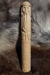 ROD, BŮH STVOŘITEL, SLOVANSKÁ VYŘEZÁVANÁ SOŠKA - SOŠKY, RELIÉFY, TRUHLY - HOME DECOR