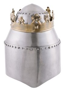 KRÁLOVSKÁ KBELCOVÁ PŘILBA, 1.6 MM - STŘEDOVĚKÉ PŘILBY - ZBROJE