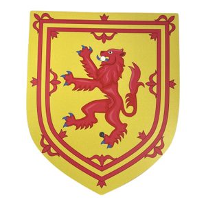 SKOTSKO, ŠTÍT, DĚTSKÝ - DŘEVĚNÉ A DĚTSKÉ ZBRANĚ - ZBRANĚ