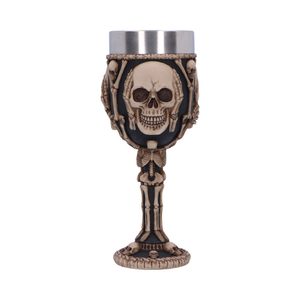 SKELETON, POHÁR, 20 CM - POHÁRY A HRNKY - HOME DECOR