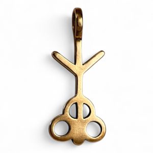 HISTORICKÝ PŘÍVĚŠEK V, DOBA BRONZOVÁ, BRONZ - PŘÍVĚSKY - ŠPERKY