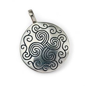 SLUNCE DOBY BRONZOVÉ II, STŘÍBRNÝ PŘÍVĚSEK, AG 925 - PŘÍVĚSKY - STŘÍBRNÉ ŠPERKY