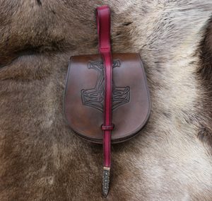 MJÖLLNIR, KOŽENÁ TAŠVICE - BRAŠNY Z KŮŽE - SEDLÁŘSTVÍ