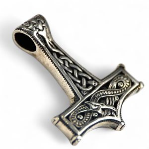 DRAK - THOROVO KLADIVO - STŘÍBRNÝ PŘÍVĚSEK, AG 925 16G - PŘÍVĚSKY - STŘÍBRNÉ ŠPERKY