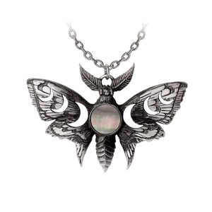 LUNAR MOTH, NÁHRDELNÍK ALCHEMY ENGLAND - NÁHRDELNÍKY - ŠPERKY