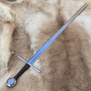 JEDNORUČNÍ STŘEDOVĚKÝ MEČ HILDEBERT, FULL TANG - STŘEDOVĚKÉ MEČE - ZBRANĚ