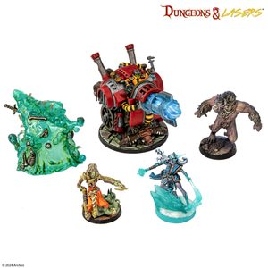 DUNGEONS & LASERS: VICTIMS OF INSANITY - ARCHON STUDIO - HRY A KNIHY