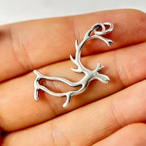 PORO, SÁMSKÝ SOB, STŘÍBRNÝ PŘÍVĚSEK, AG 925 - PŘÍVĚSKY - STŘÍBRNÉ ŠPERKY