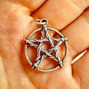 PENTAGRAM STŘÍBRNÝ PŘÍVĚSEK, AG 925 - PŘÍVĚSKY - STŘÍBRNÉ ŠPERKY