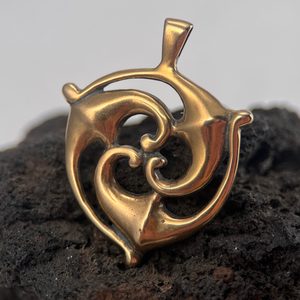 TRISKEL, JIŽNÍ GALIE, BRONZ - PŘÍVĚSKY - ŠPERKY