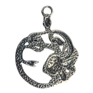 MEDUSA, ANTICKÝ STŘÍBRNÝ PŘÍVĚSEK, AG 925, 14G - PŘÍVĚSKY - STŘÍBRNÉ ŠPERKY