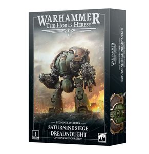 WARHAMMER THE HORUS HERESY: LEGIONES ASTARTES: SATURNINE SIEGE DREADNOUGHT - OPHION CONFIGURATION - WARHAMMER THE HORUS HERESY - HRY A KNIHY