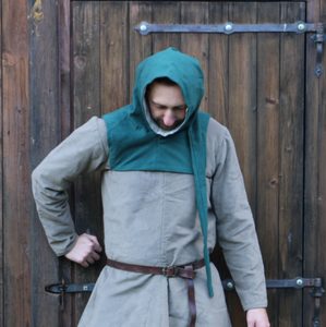 KUKLA DYFTÝNOVÁ SE LNĚNOU PODŠÍVKOU - PÁNSKÉ ODĚVY - MÓDA