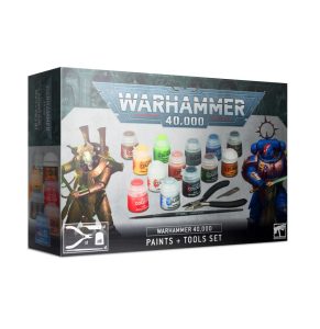 WARHAMMER 40,000: PAINTS + TOOLS SET - WARHAMMER 40K{% if kategorie.adresa_nazvy[0] != zbozi.kategorie.nazev %} - WARGAMING A MODELÁŘSTVÍ{% endif %}