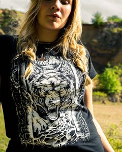 FENRIR DÁMSKÉ TRIČKO ČB - TRIČKA DÁMSKÁ - MÓDA