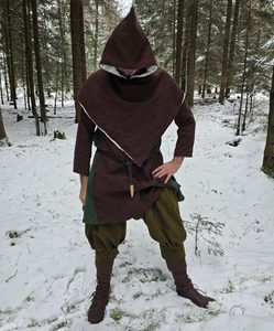 VIKINGSKÉ VYSOKÉ VLNĚNÉ KALHOTY - PÁNSKÉ ODĚVY - MÓDA