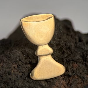 HUSITSKÝ KALICH, PŘÍVĚŠEK, BRONZ - PŘÍVĚSKY - ŠPERKY