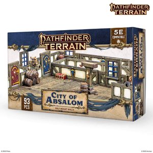DUNGEONS & LASERS: PATHFINDER TERRAIN - CITY OF ABSALOM - ARCHON STUDIO - HRY A KNIHY