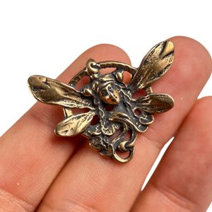 VÍLA, AMULET, BRONZ - PŘÍVĚSKY - ŠPERKY