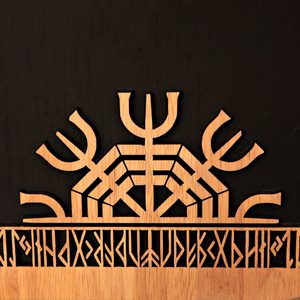 KRIGER NÁSTĚNNÁ DEKORACE, DESKA - DŘEVĚNÉ OBRAZY - HOME DECOR