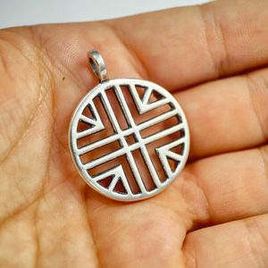 SLUNEČNÍ SYMBOL, HALŠTATSKÁ KULTURA, STŘÍBRNÝ PŘÍVĚSEK, AG 925 - PŘÍVĚSKY - STŘÍBRNÉ ŠPERKY