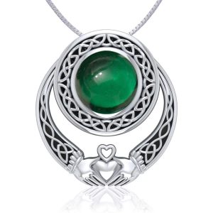 CLADDAGH ŠPERK DE LUXE, STŘÍBRNÝ PŘÍVĚSEK, AG 925 - PŘÍVĚSKY - STŘÍBRNÉ ŠPERKY