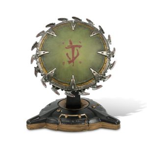 DOOM THE DARK AGES MINI SHIELD SAW REPLICA - DOOM: THE DARK AGES - FILMY, HRY, SERIÁLY