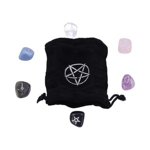 WITCH WELLNESS STONES, DÁRKOVÁ SADA KAMENŮ A KRYSTALŮ - MAGICKÉ POMŮCKY - HOME DECOR