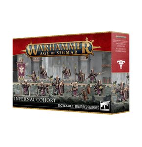 WARHAMMER AGE OF SIGMAR: HELSMITHS OF HASHUT: INFERNAL COHORT - WARHAMMER AGE OF SIGMAR - HRY A KNIHY