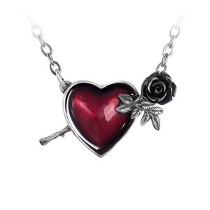 WOUNDED BY LOVE, NÁHRDELNÍK, ALCHEMY GOTHIC - NÁHRDELNÍKY - ŠPERKY