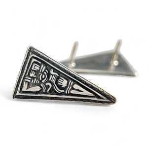 ANGLO-SASKÝ STŘÍBRNÝ NÝTEK, TAPLOW, AG 925 - SPONY A KOVÁNÍ - SEDLÁŘSTVÍ