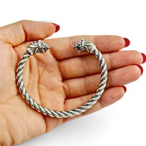 FLÓKI, VIKINSKÝ STŘÍBRNÝ NÁRAMEK, AG 925 - NÁRAMKY - STŘÍBRNÉ ŠPERKY