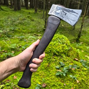 KANADSKÁ KOVANÁ SEKERA - BUSHCRAFT - SEKERY - ZBRANĚ