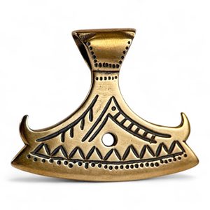 PERUNOVA SEKERA, SLOVANSKÁ BRADATICE, BRONZ - PŘÍVĚSKY - ŠPERKY