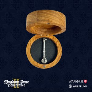 PALCÁT, JAN ŽIŽKA, KINGDOM COME: DELIVERANCE II, PŘÍVĚSEK, STŘÍBRO 925/1000 - KINGDOM COME: DELIVERANCE II